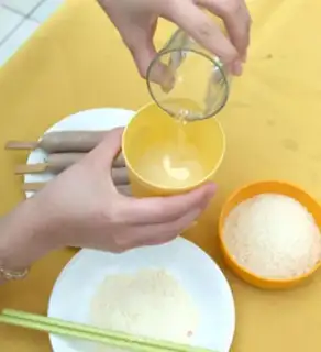 Make American corn dog step 1
