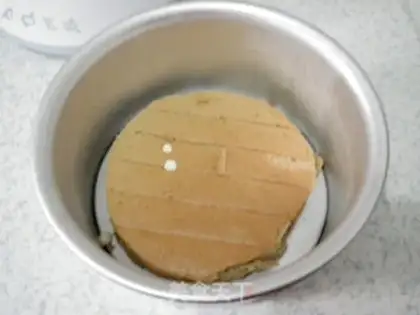 Make Mango cheese mousse cake step 12