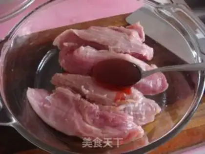 Make Barbecue pork with honey sauce step 4