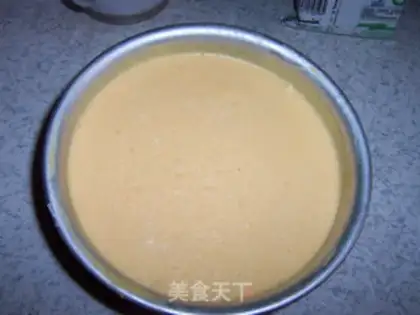 Make Mango cheese mousse cake step 13