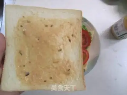 Make Egg and ham sandwich step 10