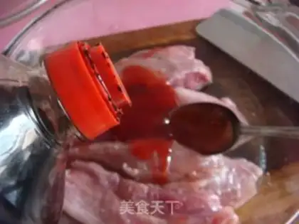 Make Barbecue pork with honey sauce step 5