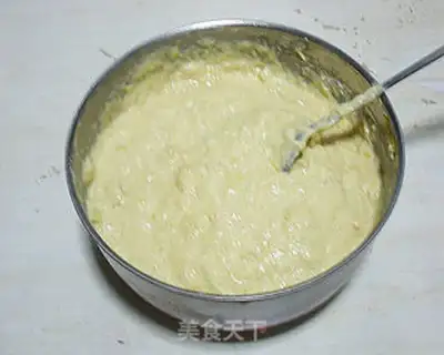 Make Jujube sweet potato batter bread step 8