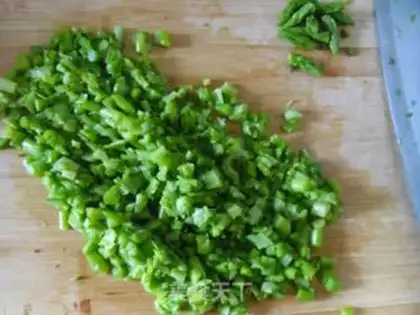 Make Asparagus crystal dumplings step 1