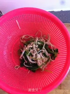 Make Spinach cold mushroom step 4