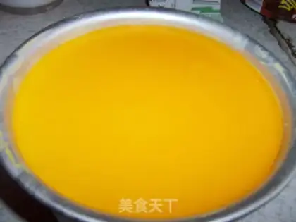 Make Mango cheese mousse cake step 16