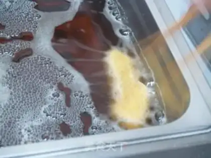 Make American corn dog step 6