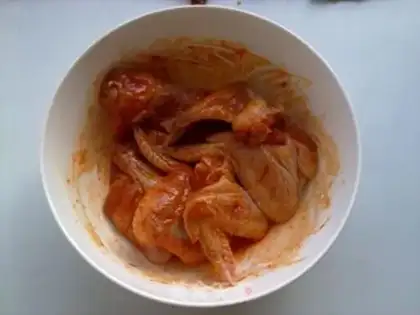 Make Orleans Roast Chicken Wings step 2
