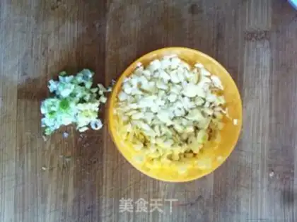 Make Spinach cold mushroom step 5