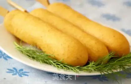 Make American corn dog step 7