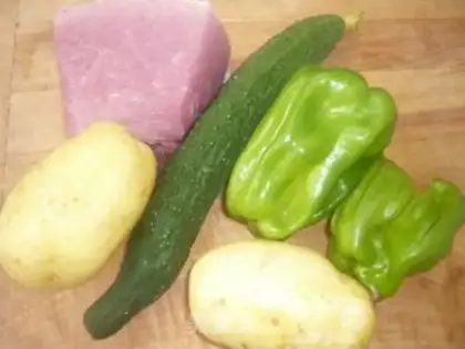 Make Sauce three dices step 0