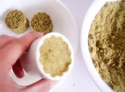 Make mung bean cake step 6