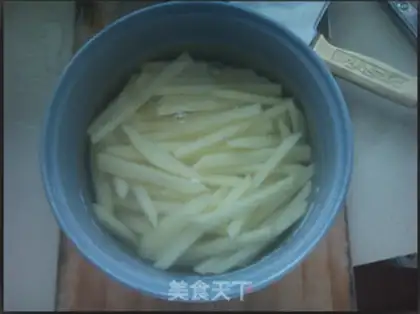 Make french fries step 1