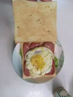 Make Egg and ham sandwich step 15