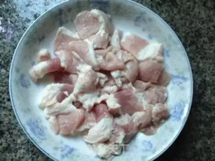 Make Steamed salted fish with pork belly step 0