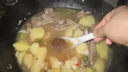 Make Ribs and potato miso soup step 7