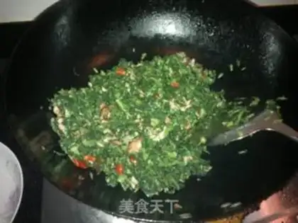 Make shredded pork with preserved vegetables step 5