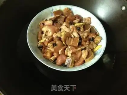Make Steamed salted fish with pork belly step 3