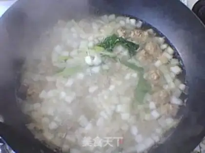 Make Winter melon beef meatball soup step 9