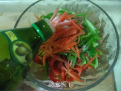 Make Vegetable bacon roll step 7