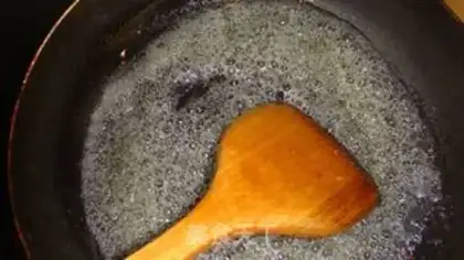 Make frosted peanuts step 3