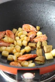 Make Golden Curry Chicken step 4