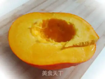 Make Pumpkin thick rice step 0
