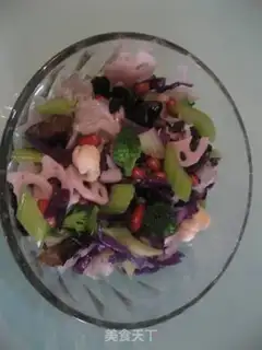 Make cold mixed vegetarian assorted step 4