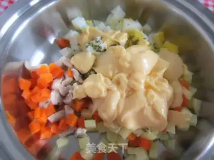Make Russian salad step 7