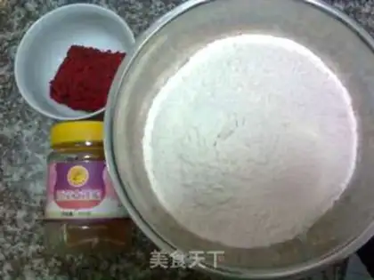 Make Red fermented steamed buns step 0