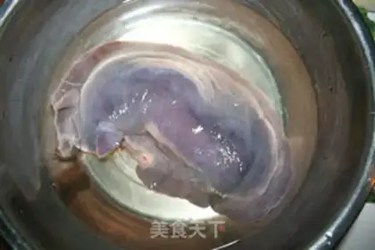 Make Sauce pork liver step 1