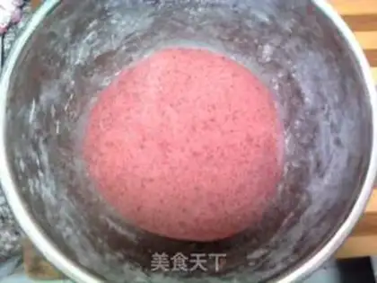 Make Red fermented steamed buns step 4