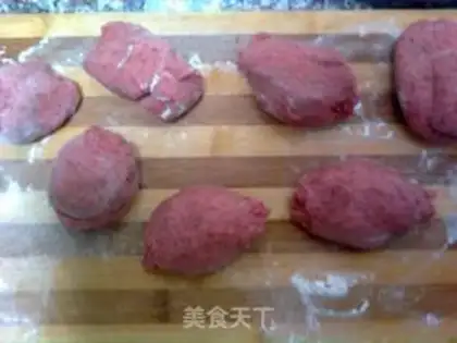 Make Red fermented steamed buns step 5
