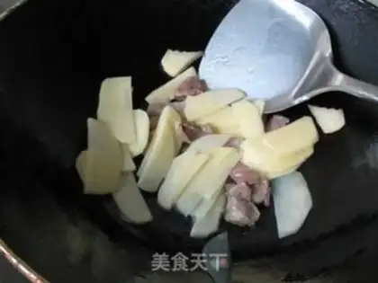 Make Mint meat soup step 6