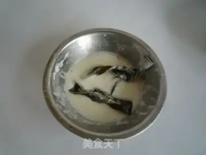 Make Crispy seaweed step 4