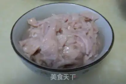 Make Crispy duck sausage with pickled pepper step 3
