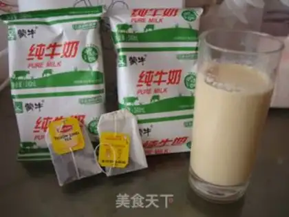 Make Xiancao milk tea step 3