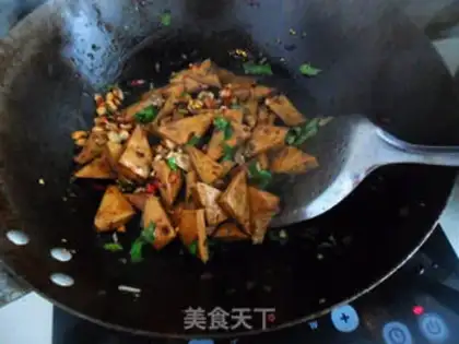 Make Spicy and spiced dried bean curd step 11