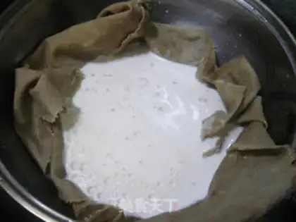Make soybean milk step 3