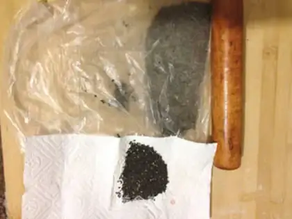 Make Black sesame two-color steamed buns step 3