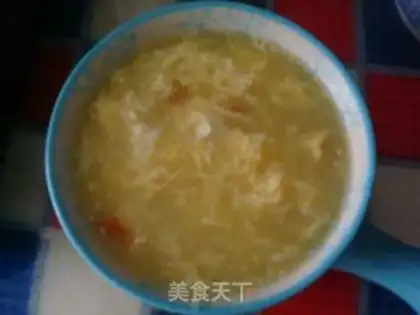 Make Corn soup with wolfberry chicken sauce step 9