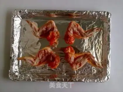 Make Roasted chicken wings with honey sauce step 0
