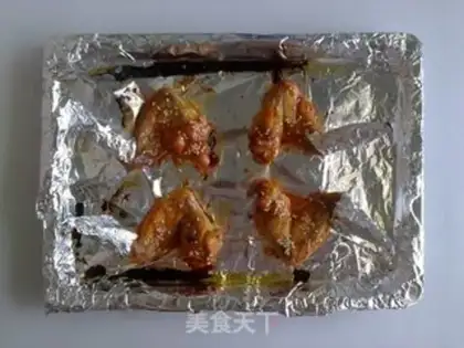 Make Roasted chicken wings with honey sauce step 2