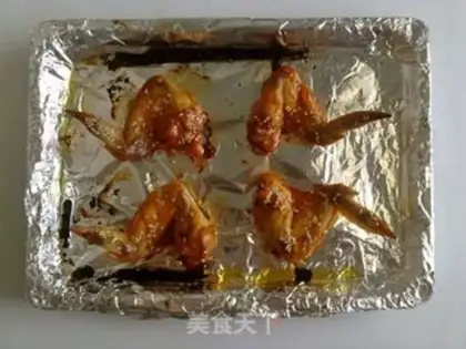 Make Roasted chicken wings with honey sauce step 3