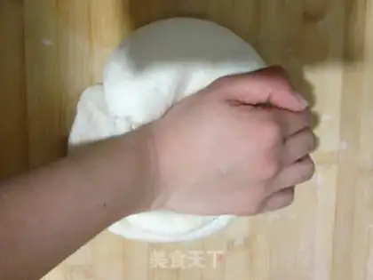 Make Black sesame two-color steamed buns step 6