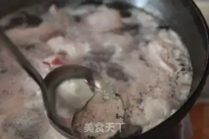 Make milk-rotten meat step 2