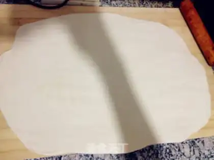 Make Black sesame two-color steamed buns step 8