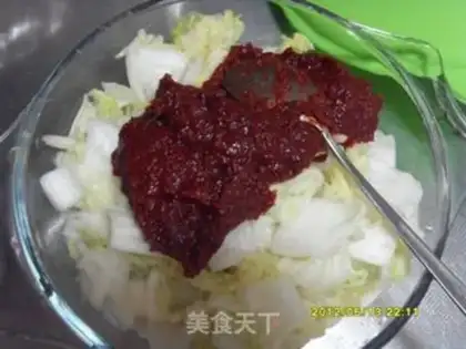 Make spicy cabbage step 4