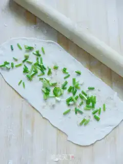 Make scallion cake step 15