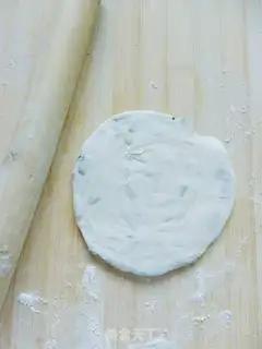 Make scallion cake step 16